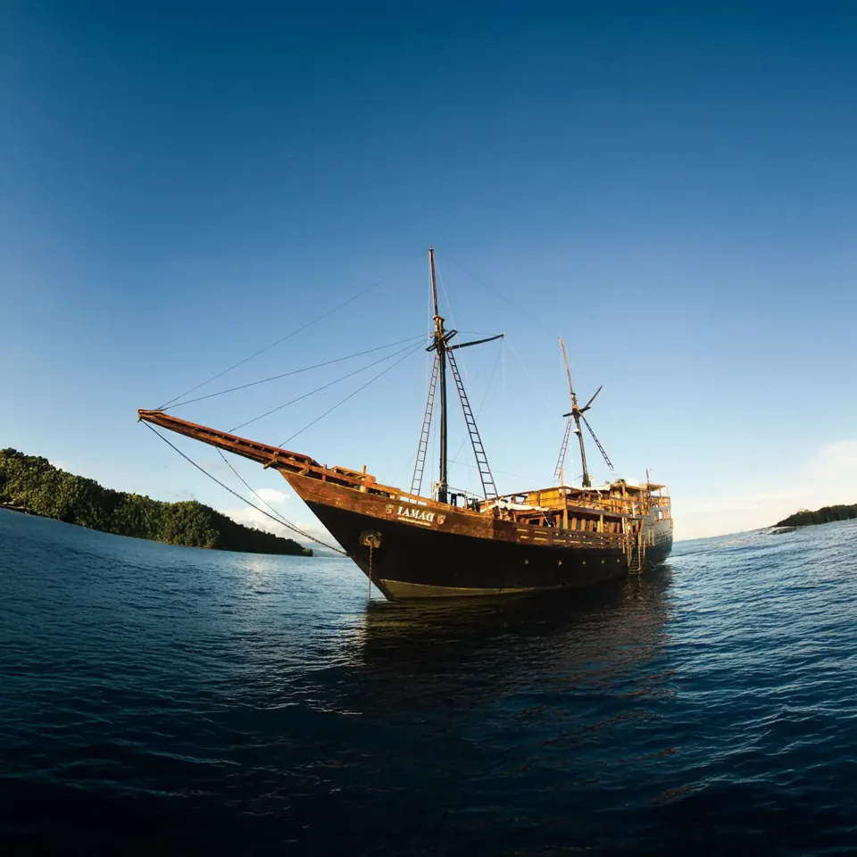 Damai 1, 40 m Traditiona Phinisi, 7 cabins for 12 guests