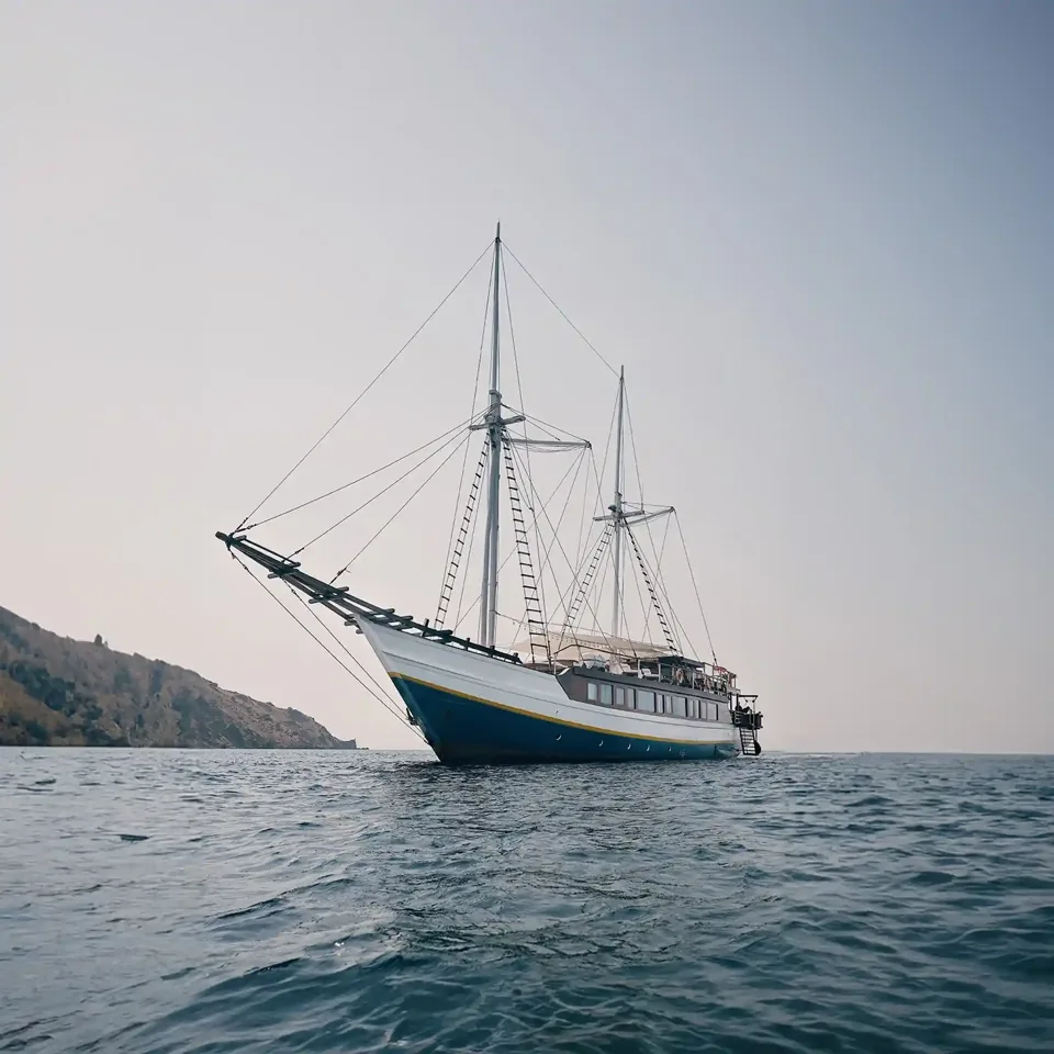 Nayara, 45 m Wooden Traditional Ship, 7 cabins for 17 guests