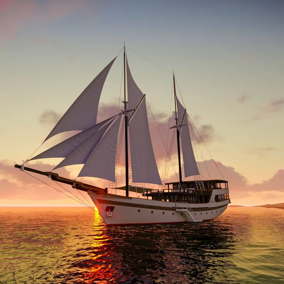 Otium, Phinisi, 6 cabins for 12 guests