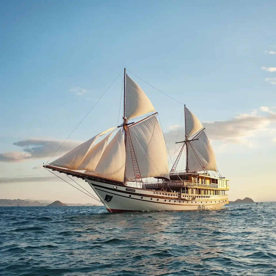 Prana by Atzaro, 55 m Wooden Traditional Ship, 9 cabins for 18 guests